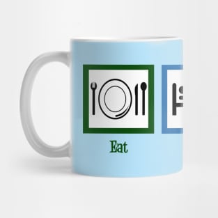 Eat Sleep Knit Mug